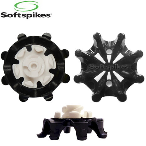 Softspikes Pulsar Fast Twist Zwart