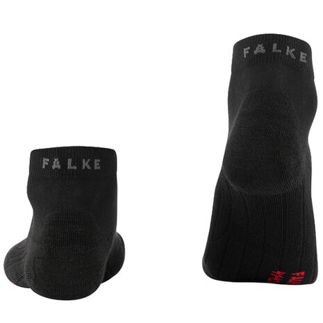 Falke GO2 Short Golfsokken Dames, zwart 3