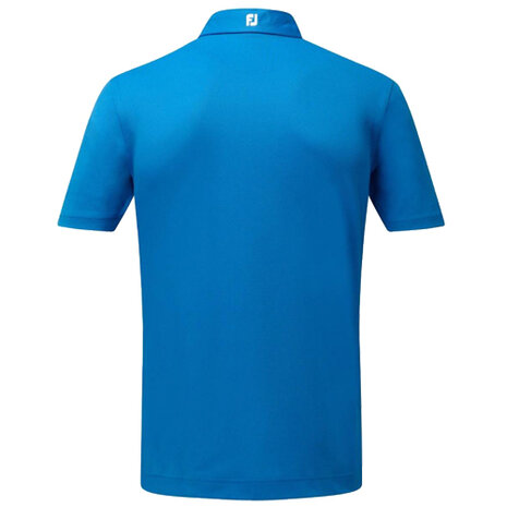 Footjoy Pique Poloshirt 91817 Cobalt Blauw 2