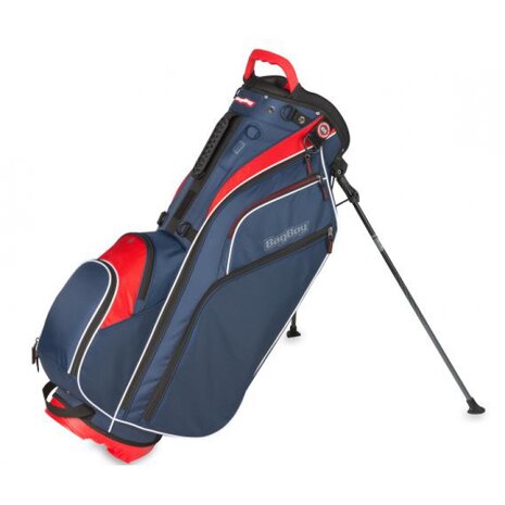 BagBoy Go Lite Hybrid Standbag, blauw/rood 1