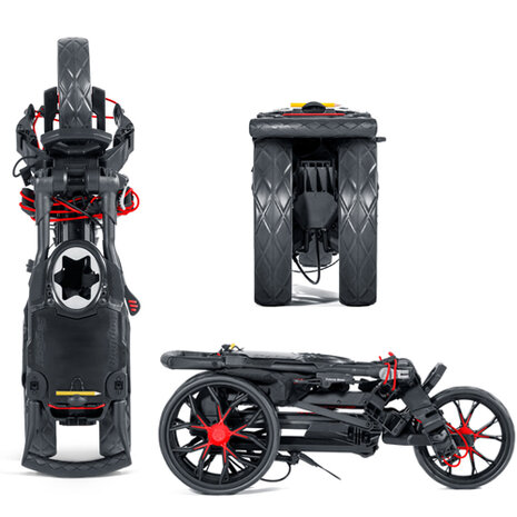 BagBoy Slimfold Golftrolley , ingeklapt