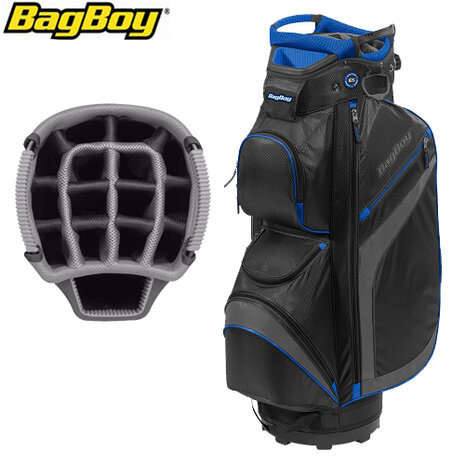 BagBoy DG Lite II TL Cartbag, zwart/blauw