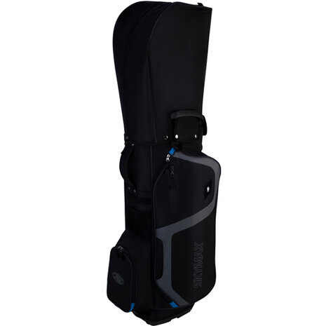 Skymax Lichtgewicht Cartbag, regenhoes tas zwart/blauw