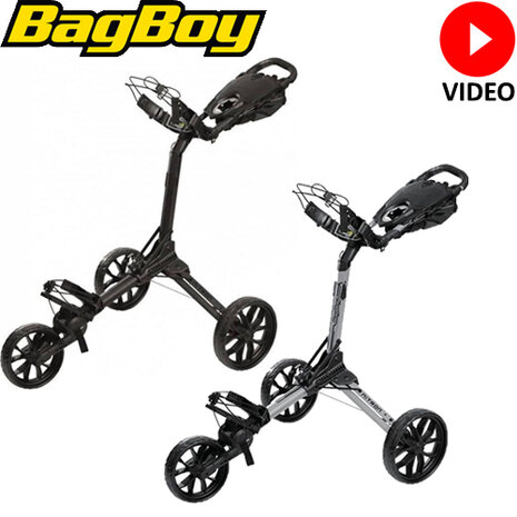 BagBoy Nitron Volautomatisch Uitklapbare Golftrolley