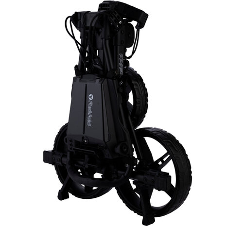 Fastfold Compact+ Golftrolley, opgevouwen en compact