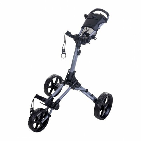 Fastfold Square Golftrolley, mat grijs