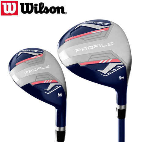 Wilson Profile 13-Delige Golfset Dames Graphite, hybride 5 en wood 5