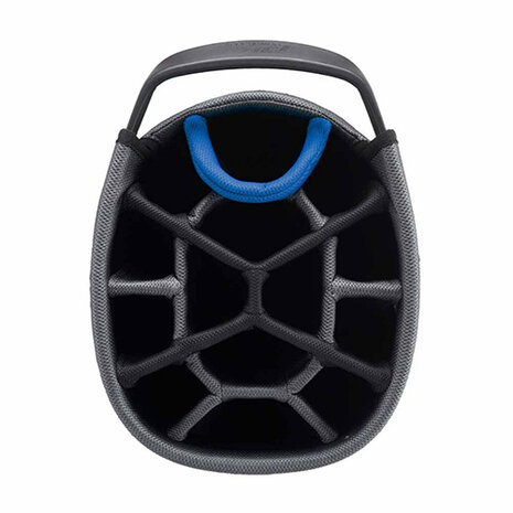 PowaKaddy DLX - Lite Edition Cartbag, grijs/blauw divider