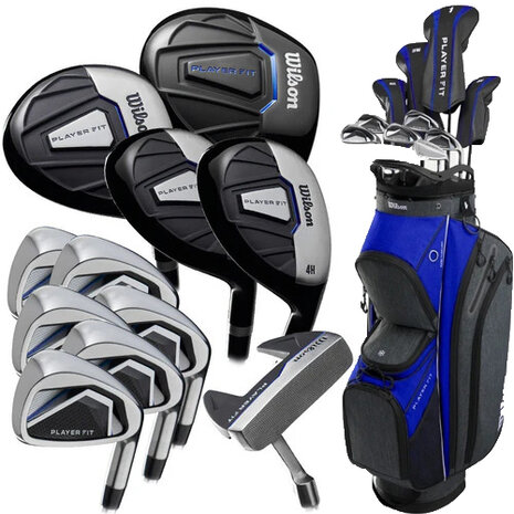 Wilson Player Fit 17-Delige Golfset Heren Graphite, overzicht