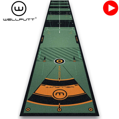 Wellputt Putting Mat Performance - 4m - Groen