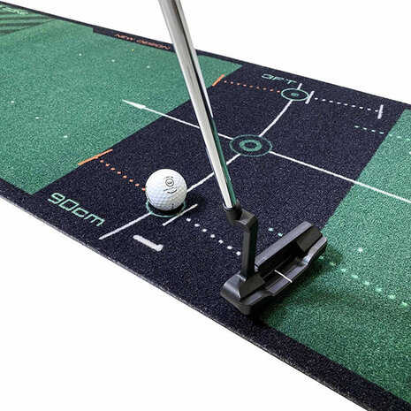 Wellputt Putting Mat Performance - 4m - Groen, detail foto