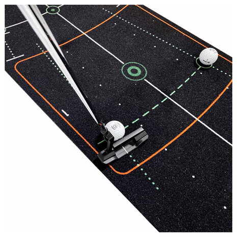 Wellputt Putting Mat Performance - 4m - Zwart, detail