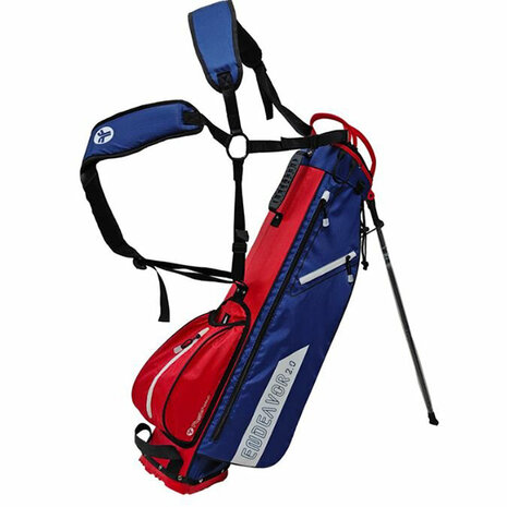 Fastfold Endeavor Standbag, blauw/rood
