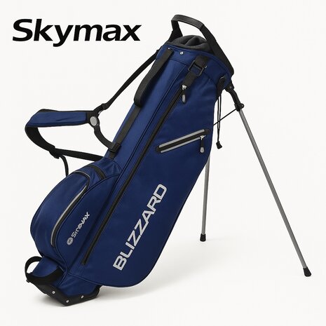 Skymax Blizzard 2.0 Standbag , wit achtergrond, blauw