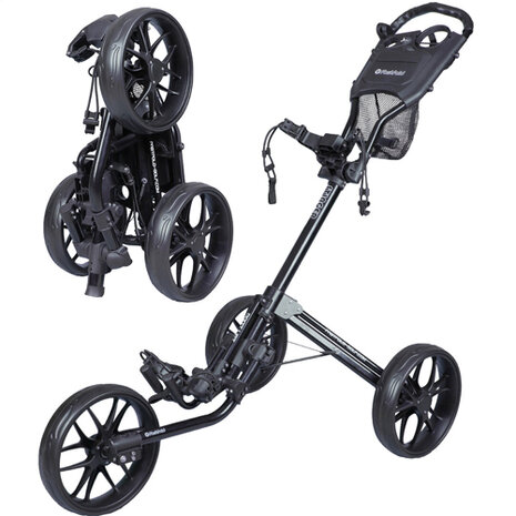 Fastfold Stinger Golftrolley met opgevouwen