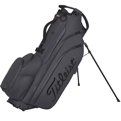 Titleist Hybrid 14 StaDry Waterproof Standbag Golftas, antraciet
