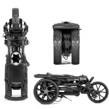 BagBoy Slimfold Golftrolley , ingeklapt