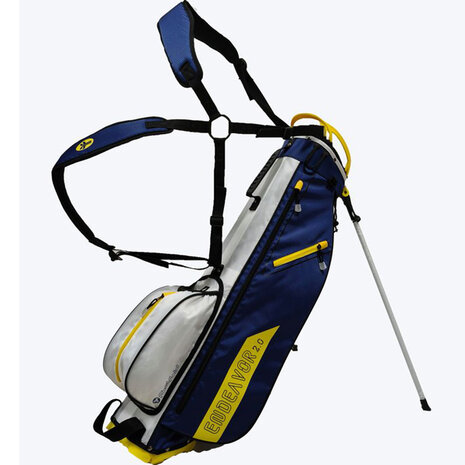 Fastfold Endeavor Standbag, navy/geel