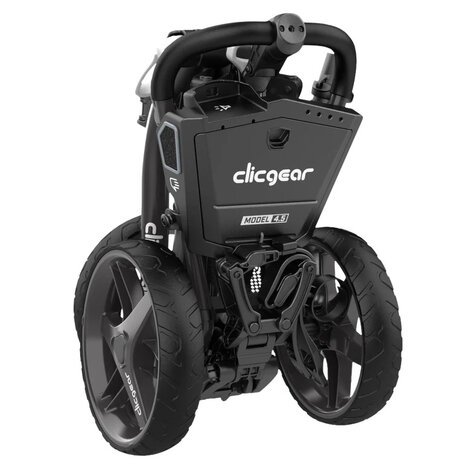 Clicgear 4.5 Golftrolley, zwart ingeklapt