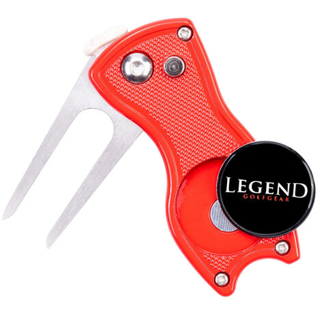 Legend Pitchfork Stiletto 2.0 Met Marker, rood