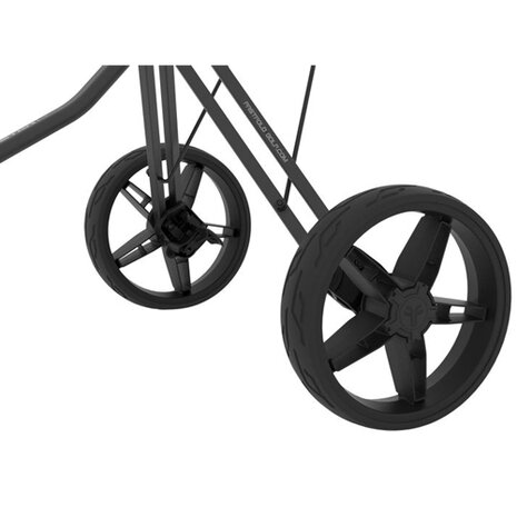 Fastfold Trimaster 2.0 Golftrolley,  wielen zijkant