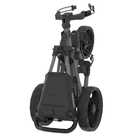 Fastfold 360 Golftrolley, antraciet ingevouwen