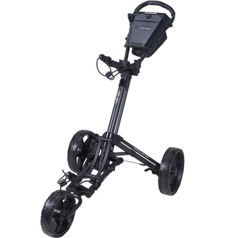 Fastfold Tri-Go Golftrolley, zwart
