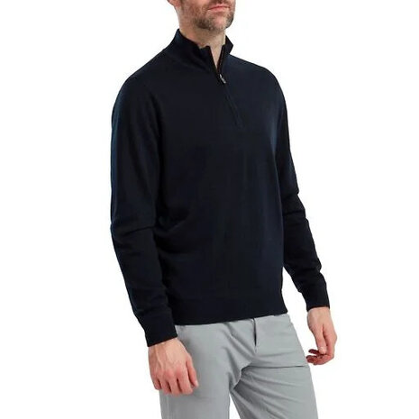 Footjoy Heren Trui met Windbreaker 90210, navy persoon