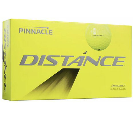 Pinnacle Distance Golfballen - Geel