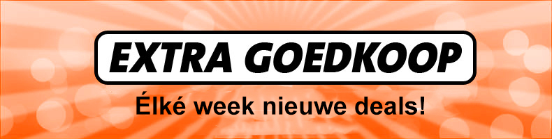 Golf Voordeelhoek categorie banner met aanbiedingen en golfproducten