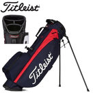 Titleist Players 4 Standbag Golftas, navy/rood