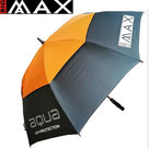 Big Max Deluxe Aqua Paraplu met UV-Protection, antraciet/oranje