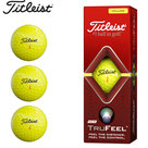 Titleist TruFeel Geel Golfballen Sleeve 3 Stuks