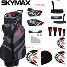 Skymax S1 Complete Golfset Heren Graphite met Cartbag