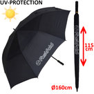 Fastfold Golfparaplu Met UV Bescherming