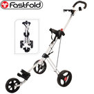 Fastfold Trimaster 3 Wiel Golftrolley, wit