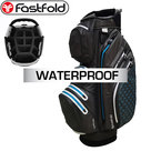 Fastfold Hurricane Waterproof Cartbag, grijs/lichtblauw