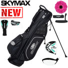 Skymax S1 XL Halve Golfset Dames Graphite met Standbag Zwart