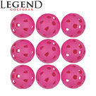 Legend Holle Plastic Golfballen Roze 9 Stuks