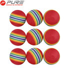 Pure2improve Practice Foam Golfballen Rood 9 Stuks