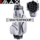 Big Max Aqua Silencio 3 Waterproof Cartbag, lichtgrijs/zwart