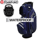 Fastfold Hurricane Waterproof Cartbag, navy/wit