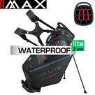 Big Max DriLite Hybrid Tour Standbag Golftas, zwart/rood