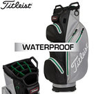 Titleist StaDry Waterproof Cartbag, grijs/zwart/groen
