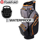 Fastfold Hurricane Waterproof Cartbag, grijs/zwart/oranje