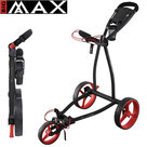 Big Max Blade IP Golftrolley, zwart/rood
