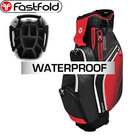 Fastfold Storm Ultra Dry Cartbag, zwart/rood