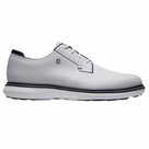 Footjoy Traditions 57940, wit/navy zijkant