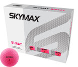 Skymax Bimat Soft Matte Golfballen 12 Stuks Roze