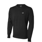 Wilson V-Neck Sweater Trui, zwart